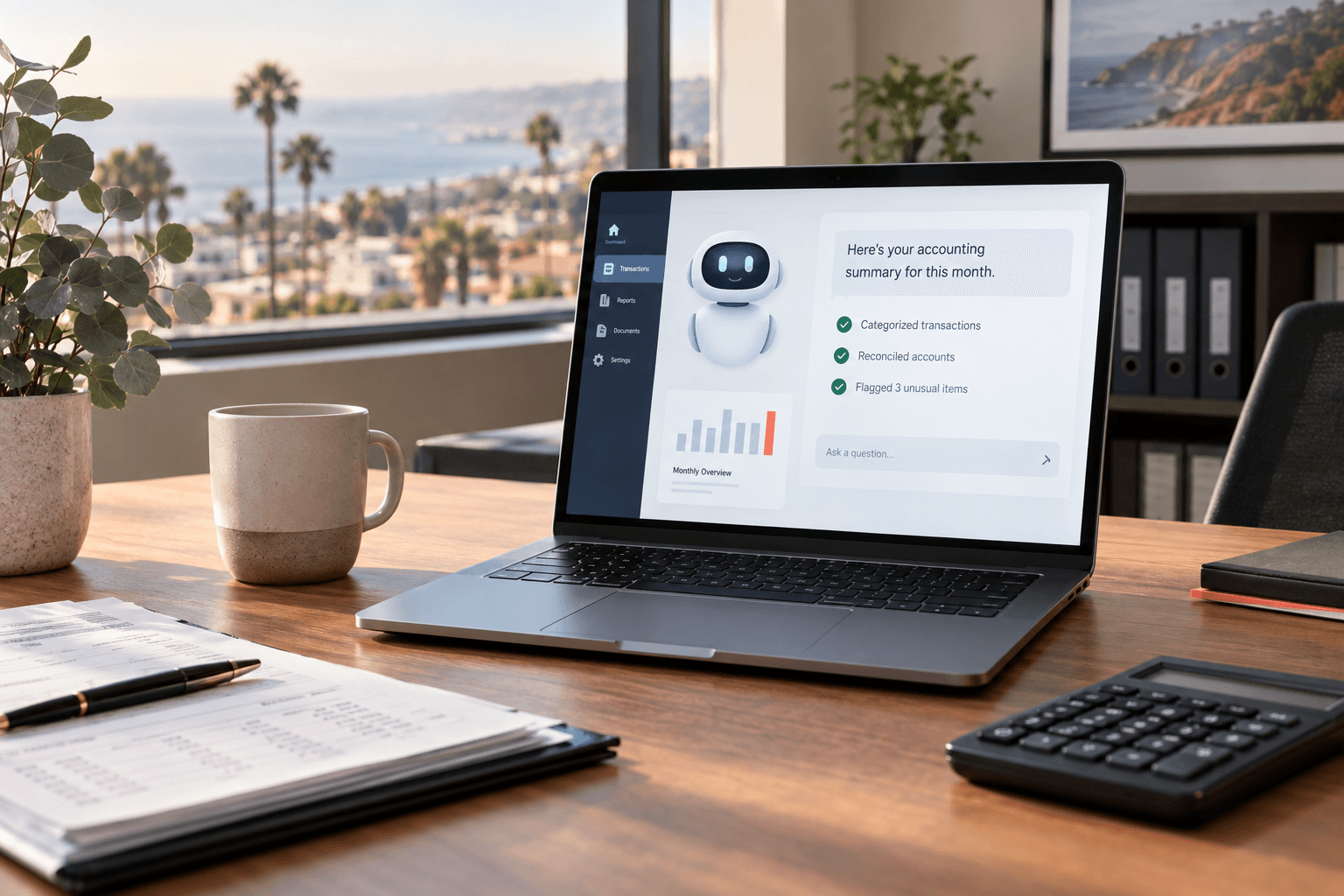 AI agent for accounting firm