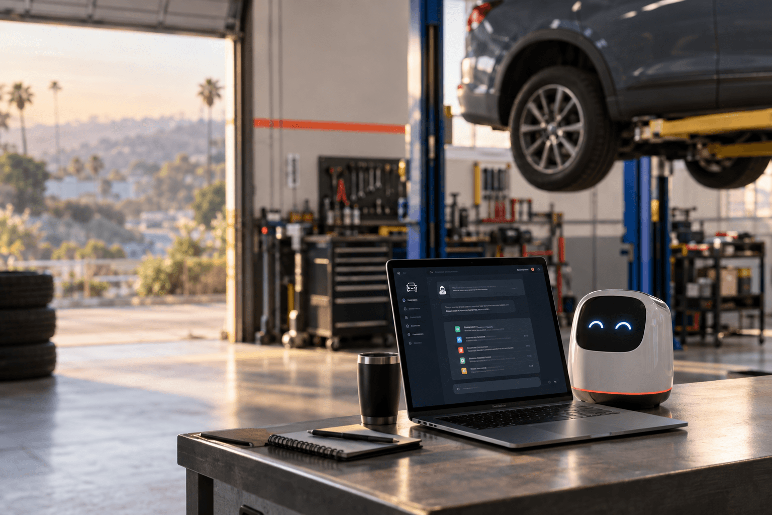 AI agent for auto repair shop