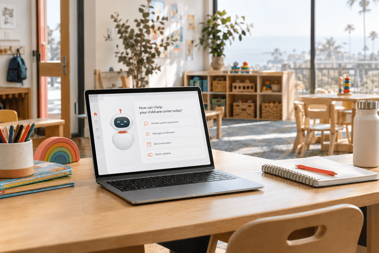 AI agent for childcare center