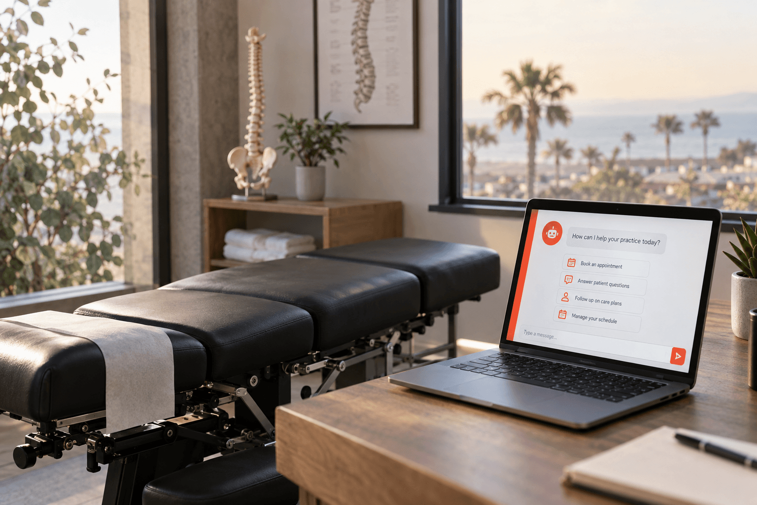 AI agent for chiropractor