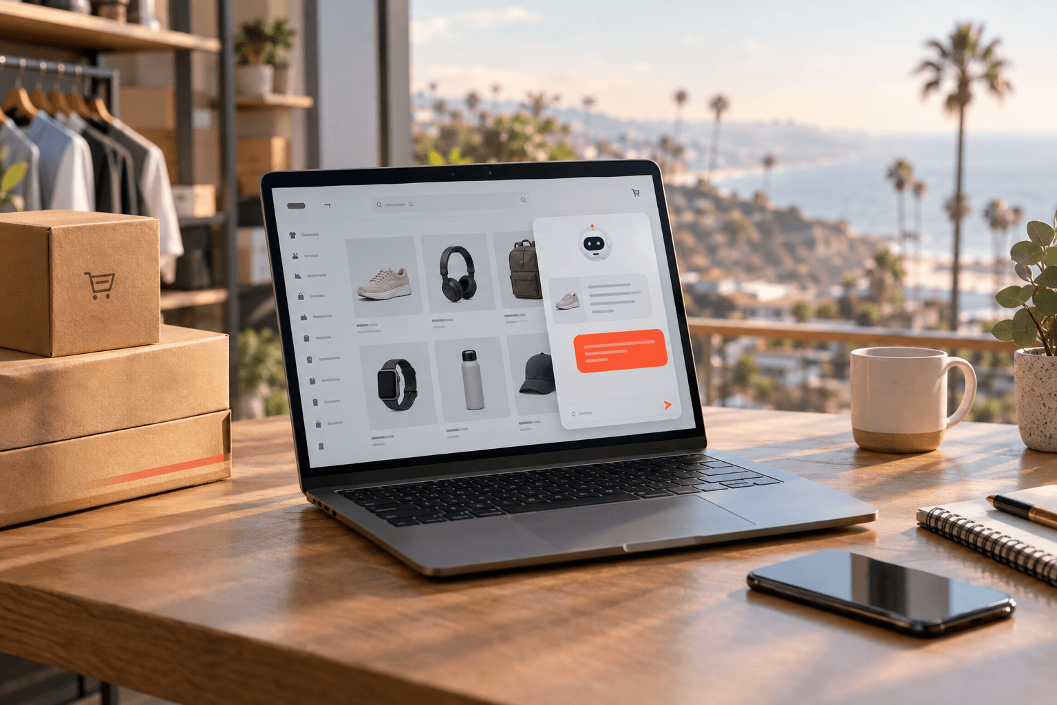 AI agent for e-commerce store