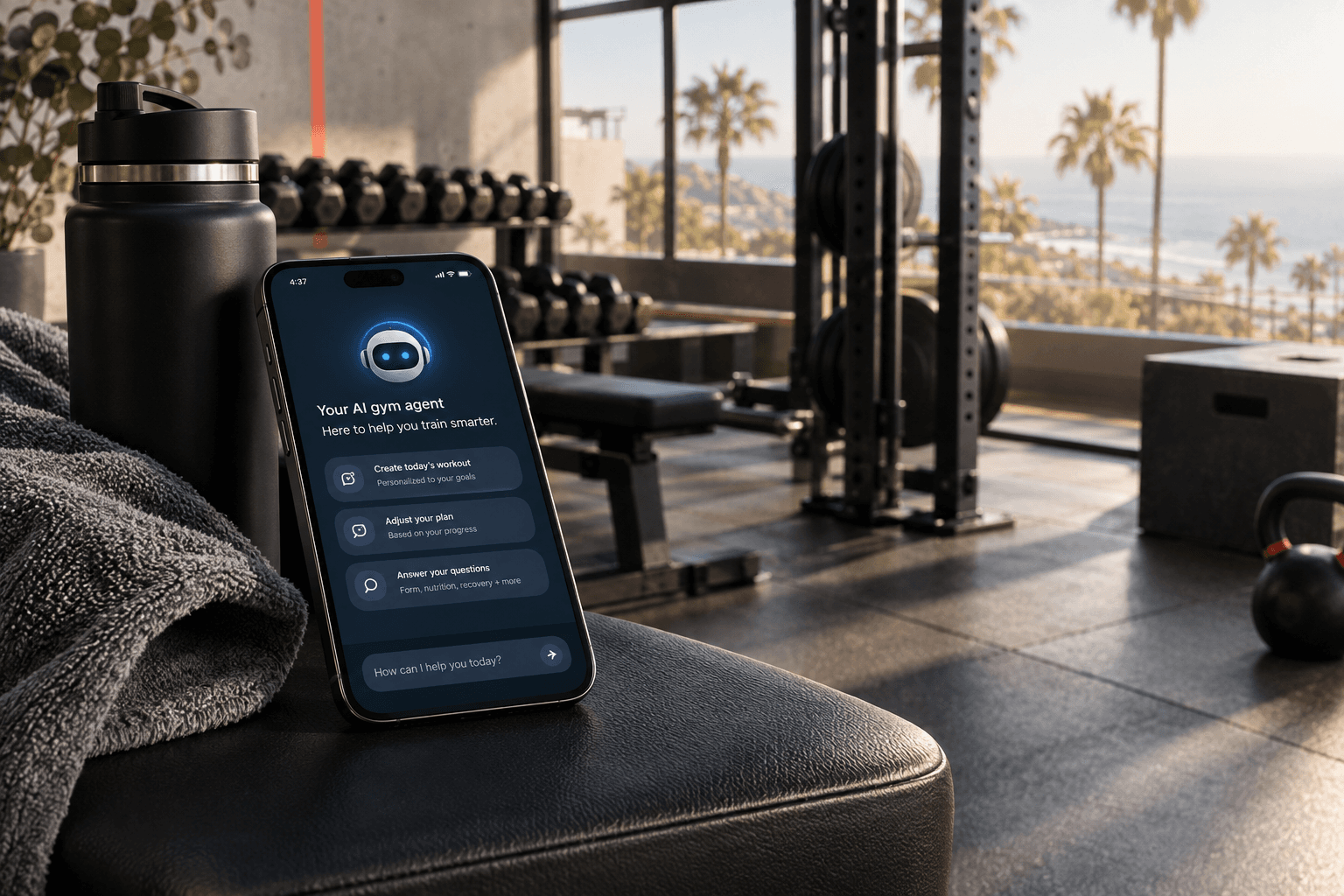 AI agent for gym