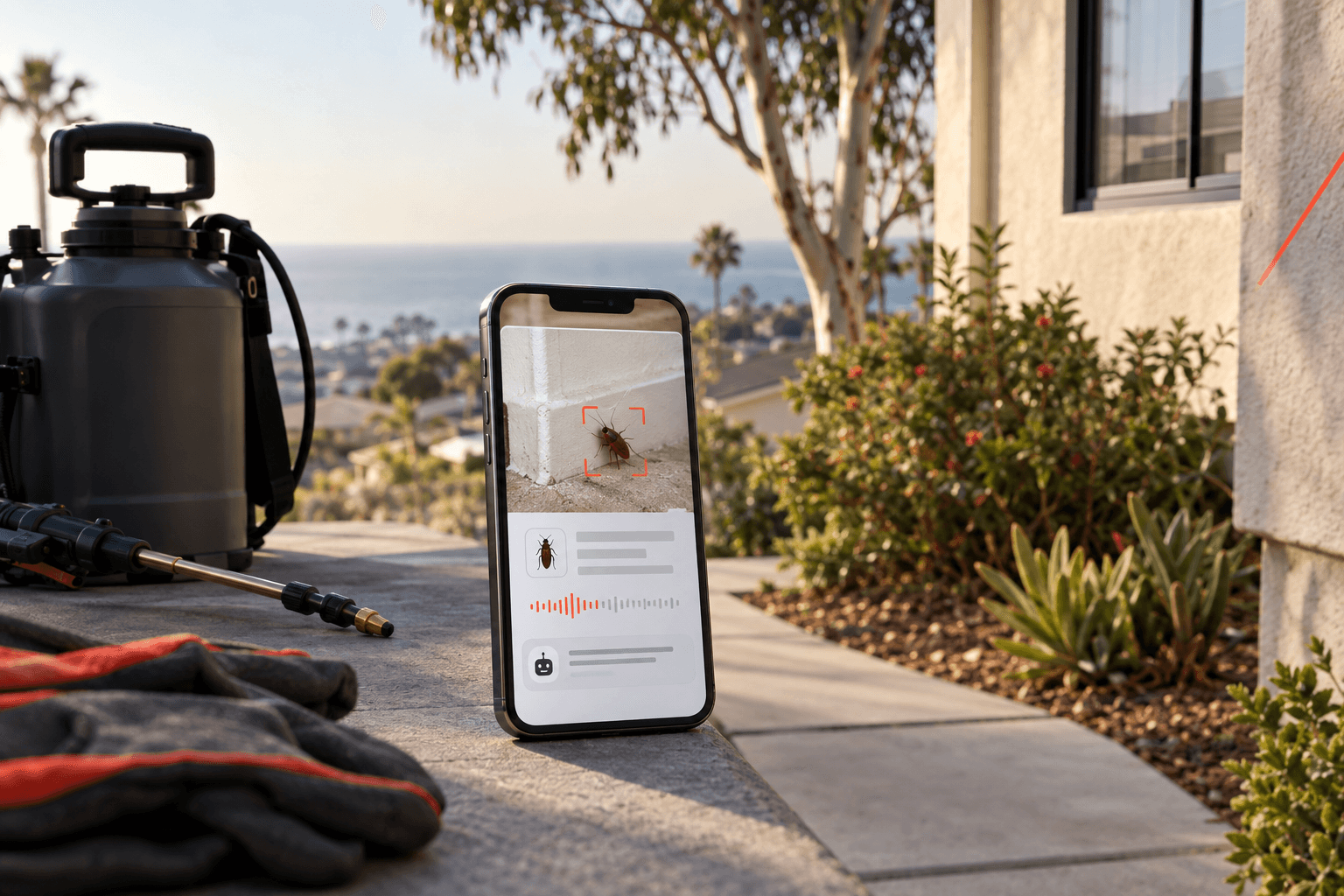 AI agent for pest control company