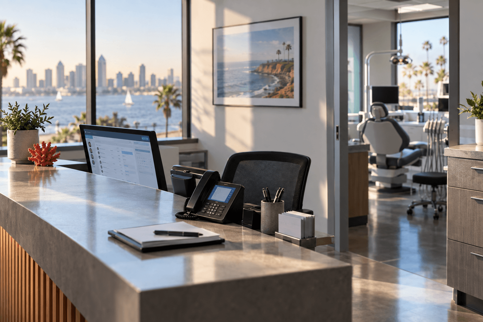 AI for San Diego dental practices: intake, recall, and the front desk