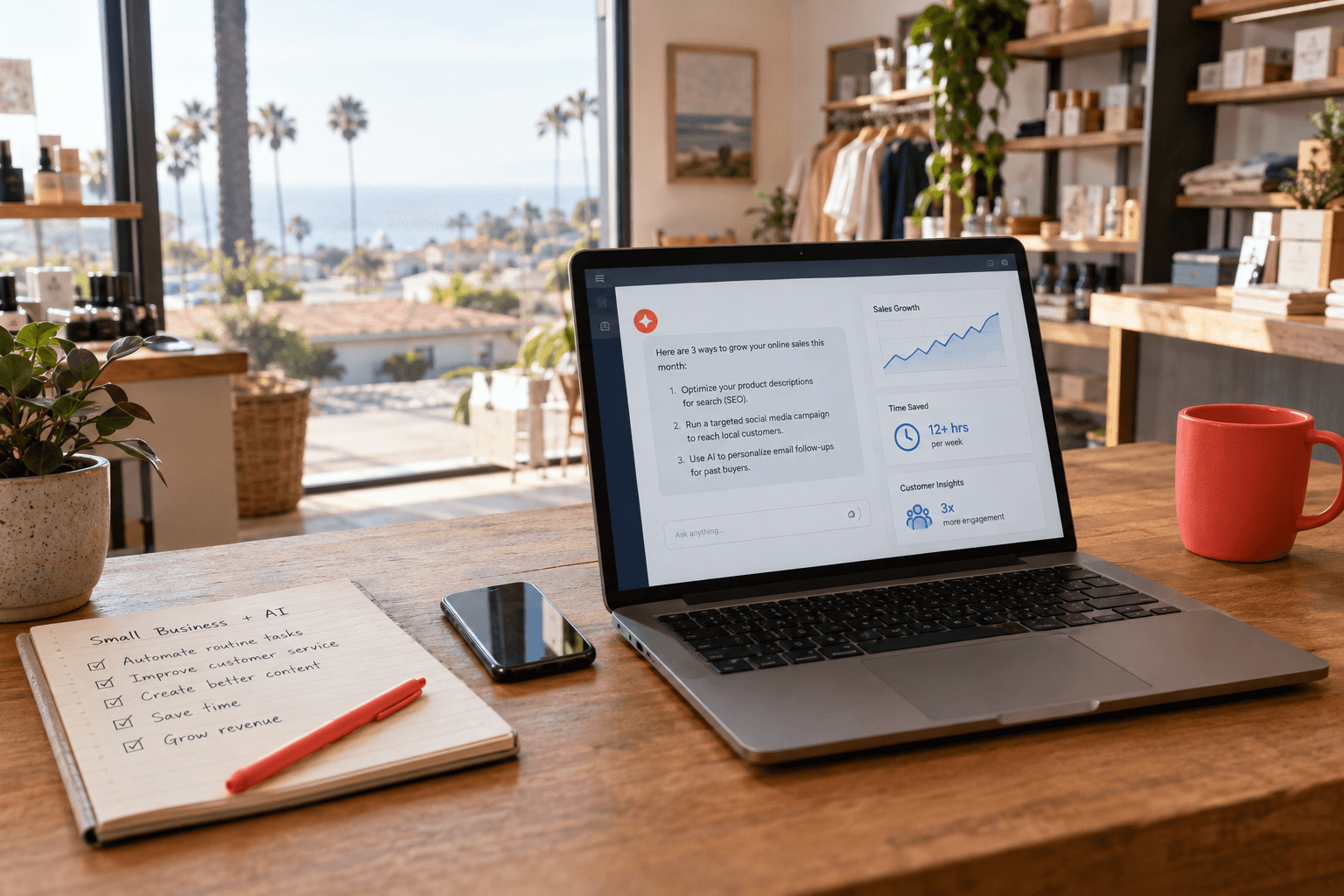 benefits of AI for small business