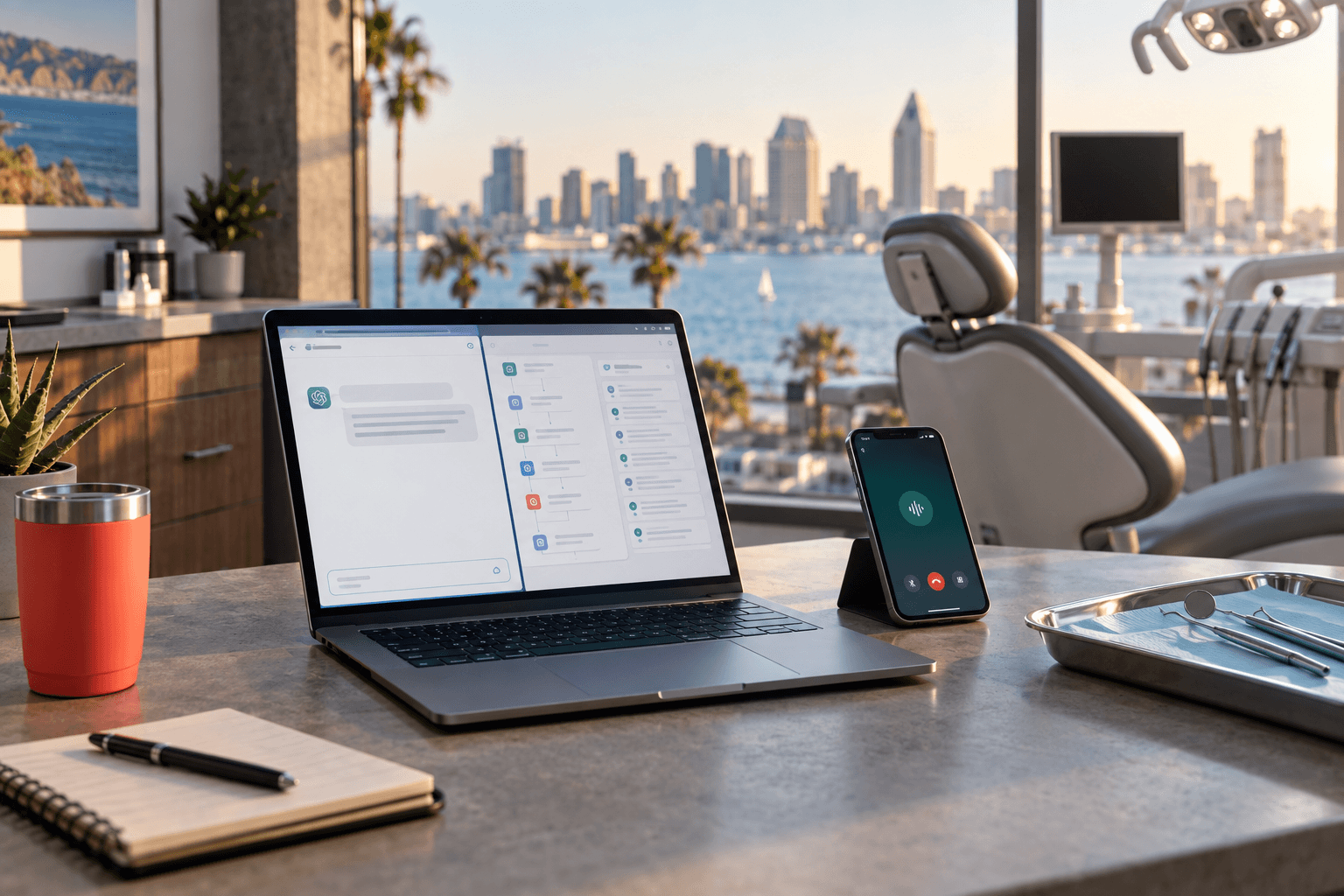 ChatGPT vs a custom AI agent for a San Diego shop