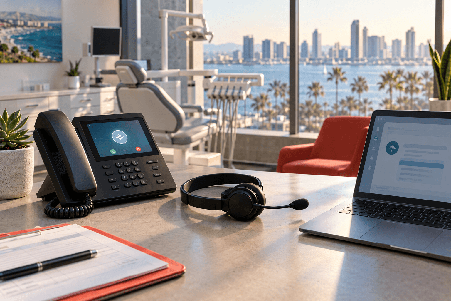 HIPAA and AI phone agents for San Diego clinics