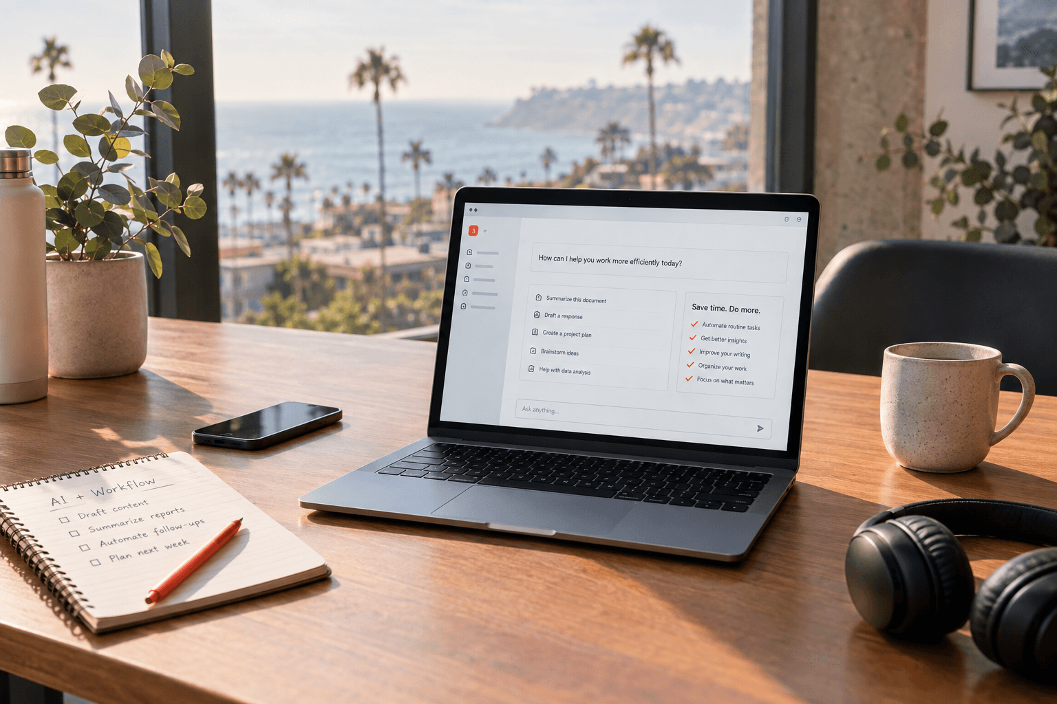 how to work more efficiently with AI